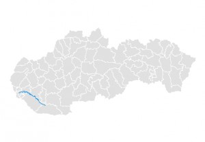 Malý Dunaj mapa