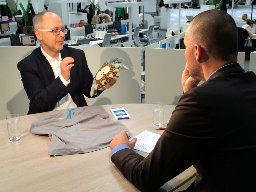 Jiří Kůs, předseda ANP ČR a jednatel firmy nanoSPACE, v DVTV s Martinem Veselovským