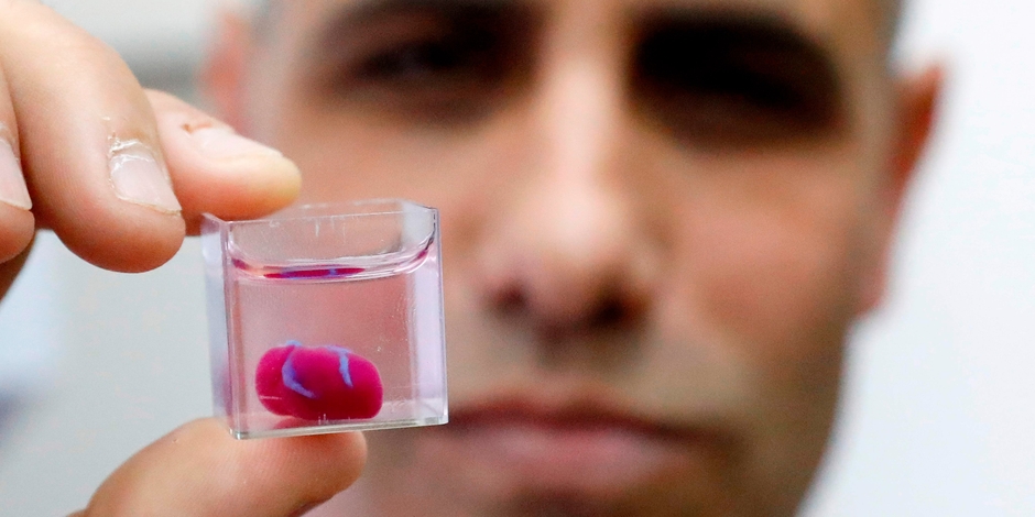 Izrael: první 3D vytištěné srdce