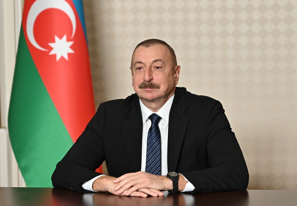 President Ázerbajdžánu Ilham Aliyev