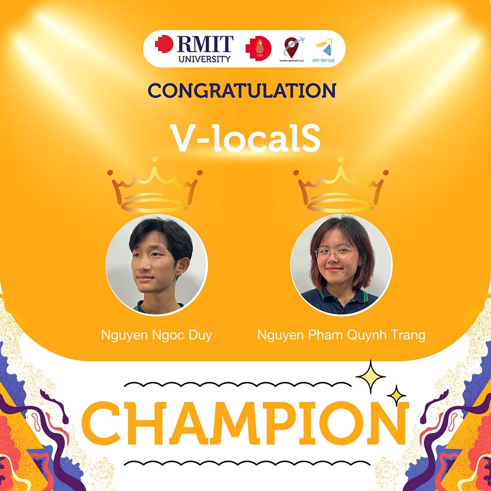 Nguyen Ngoc Duy a Nguyen Pham Quynh Trang z FPT High School v Hanoji vyhráli titul šampiona.