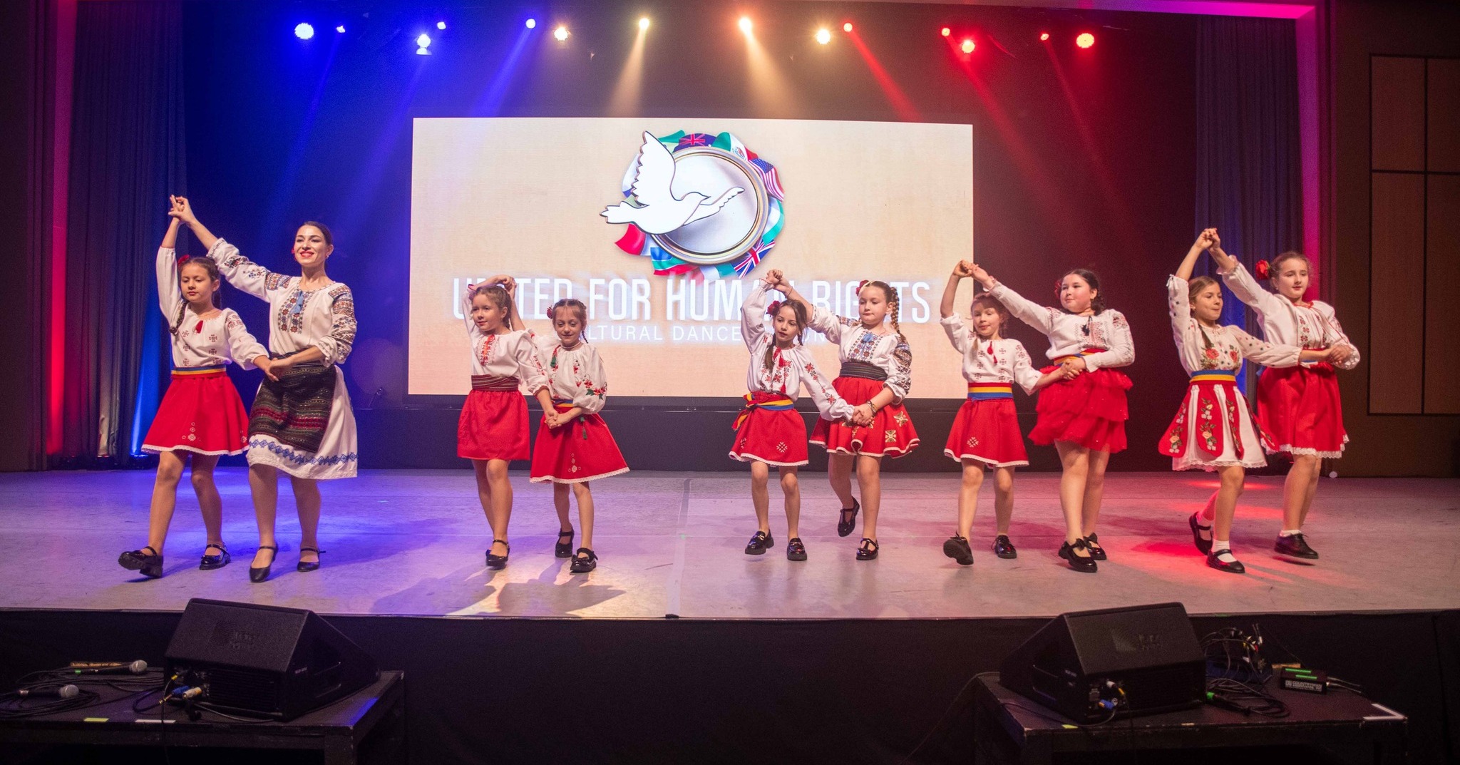 Šťastný Den lidských práv v Komunitním centru v Dublinu